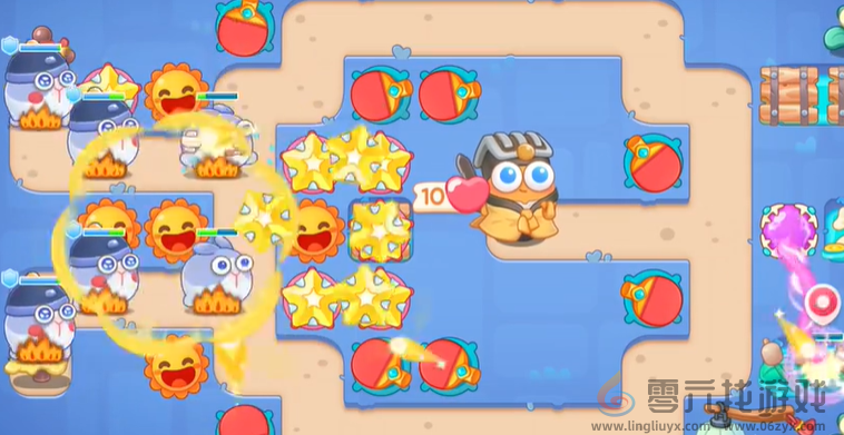 保卫萝卜4万圣奇妙夜第6关通关攻略(图4)