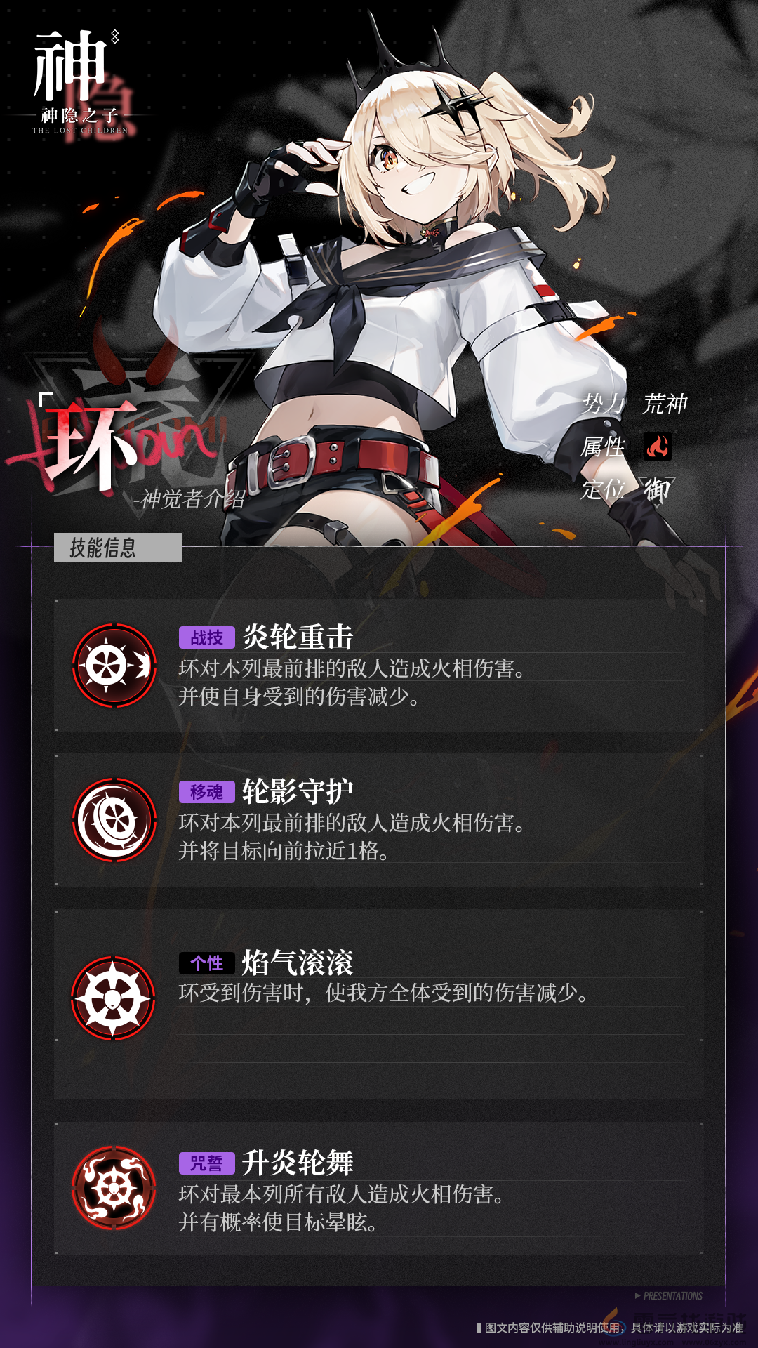 神隐之子神觉者环角色图鉴(图2) 神隐之子神觉者环角色图鉴(图2)